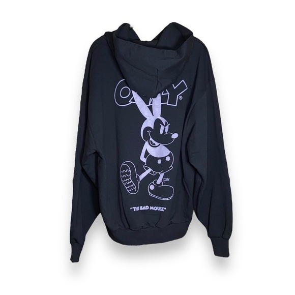 King Rello RARE Ozzy The Bad Mouse Black Hoodie Size Large‎ Chicago - Picture 6 of 9